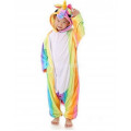 Пижама Единорог радужный на рост 135-140см kigurumi разноцветный кигуруми
