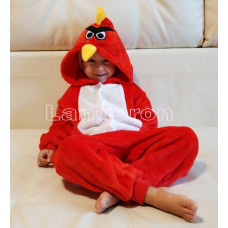Кигуруми энгри бердс angry birds пижама для детей мальчиков и девочек на рост 125-135 Разм 130