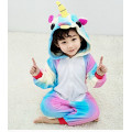 Пижама детская Единорог радужный светлый на рост 135- 140см Кигуруми