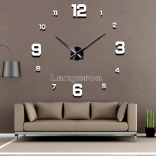 Настенные объемные часы до 1м с цифрами diy сделай сам Art Clock 3d