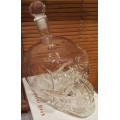 Графин Череп большой для виски водки 1000мл 1л, фактический 1150мл Crystal Skull