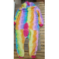 Пижама детская Единорог радужный на рост 125-130  разноцветный Кигуруми