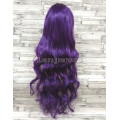 Парик фиолетовый волнистый 80см искусственные волосы аниме карнавальный косплей cosplay
