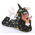 Пижама детская Единорог черные звезды на рост 125-130см